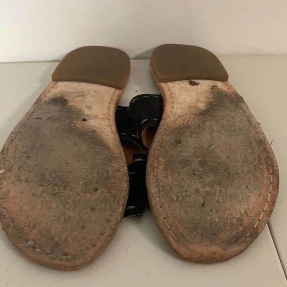 FRYE LEATHER SANDALS SIZE 9 1/2 B‎ - Picture 2 of 4